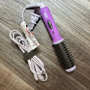Calista GoGo Mini Round Brush Hair Styling Tool in PURPLE